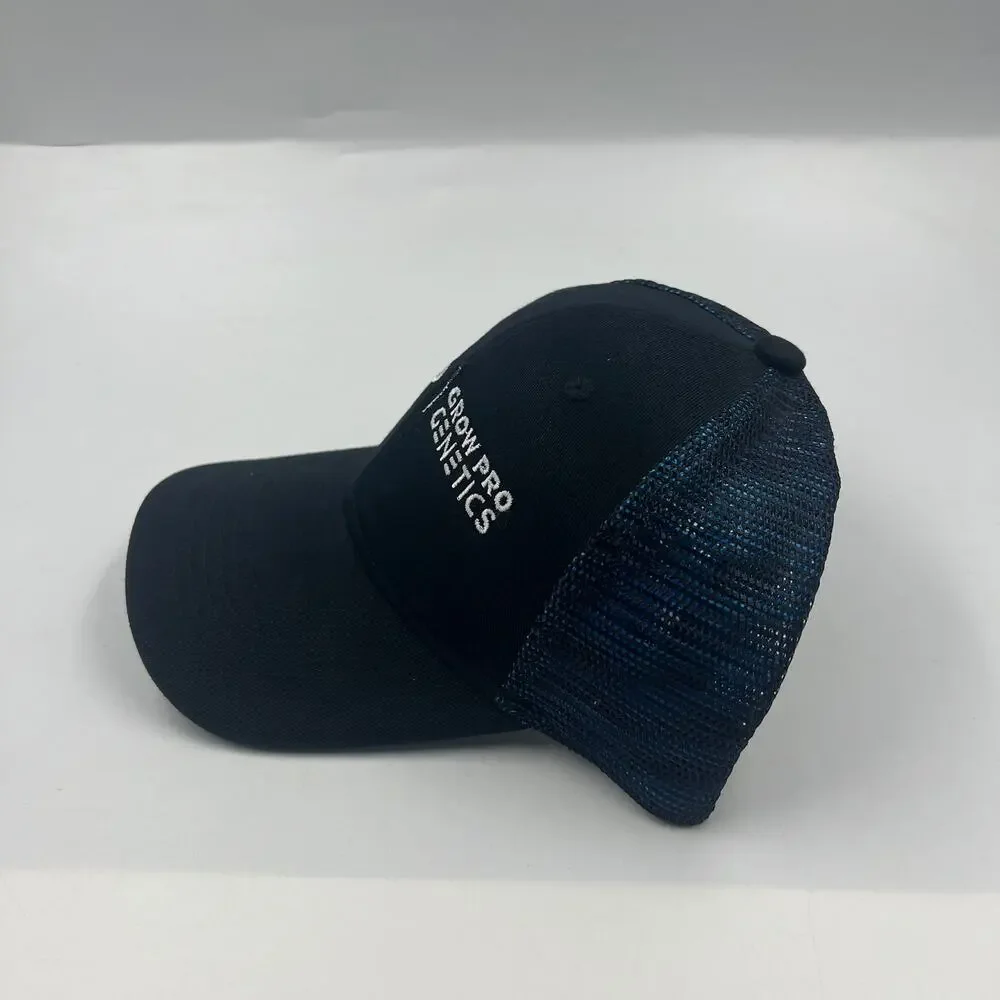 AgriPro Grow Pro Genetics Lewis Hybrids Seed Co Advertising Baseball Hat Black